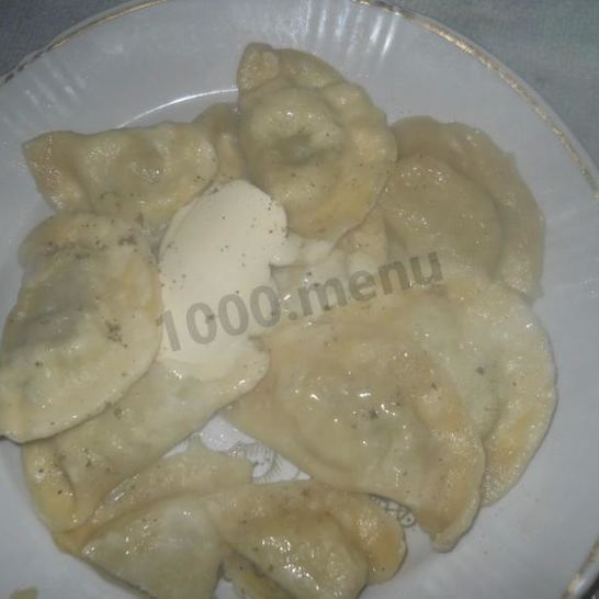 Рецепт вареников с печенью и картошкой