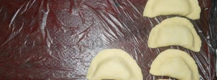 вареники с печенью и картошкой. Шаг 12