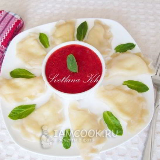 Рецепт вареников с творогом на кефире