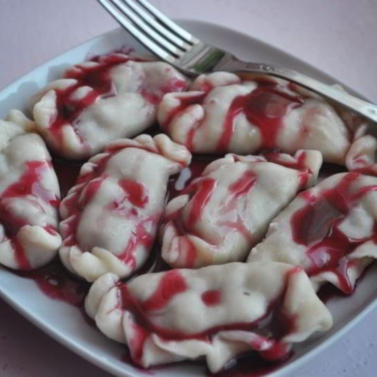 Рецепт вареников с вареньем