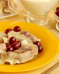 Вареники с вишней