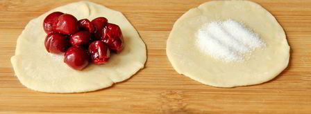 вареники с вишней. Шаг 6