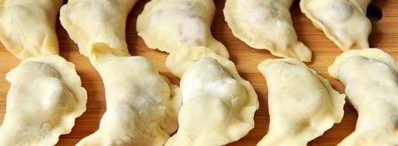 вареники с вишней. Шаг 7