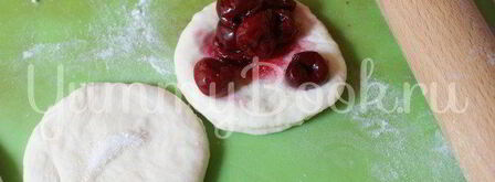 вареники с вишнями в мультиварке на пару. Шаг 6