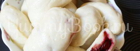 вареники с вишнями в мультиварке на пару. Шаг 9