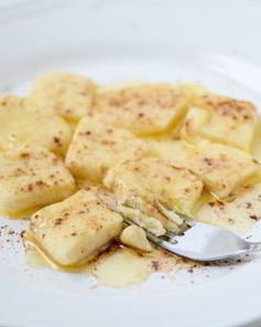 Вареники творожные ленивые