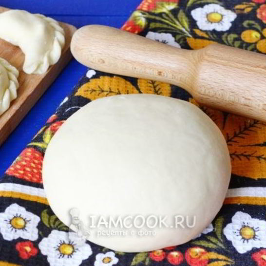 Рецепт заварного теста для вареников с творогом