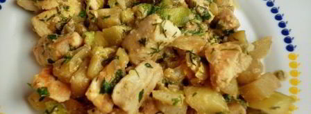 жаркое из баклажанов и курицы. Шаг 5