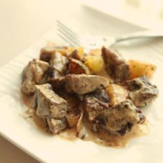 Рецепт жаркого из баранины с картофелем