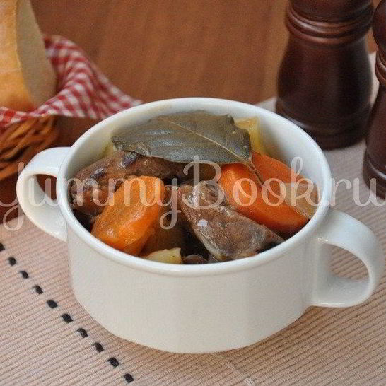 Рецепт жаркого из говядины
