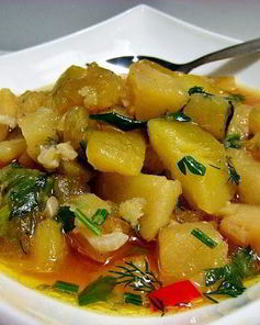 Жаркое из кабачков