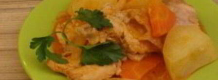 жаркое из кролика с картошкой. Шаг 6