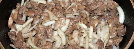 жаркое из куриных потрошков. Шаг 4