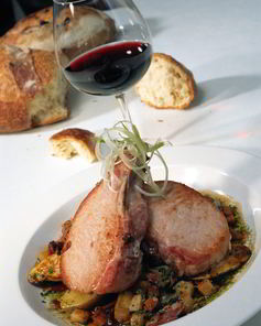 Жаркое из свиной корейки с овощами