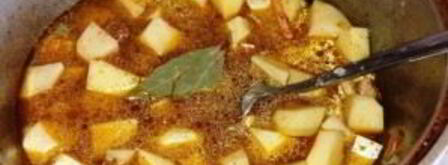 жаркое по-домашнему из свинины с картошкой. Шаг 5