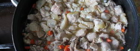 жаркое под соусом бешамель. Шаг 6