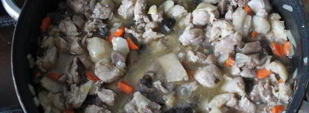 жаркое под соусом бешамель. Шаг 7