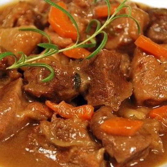 Рецепт жаркого под соусом