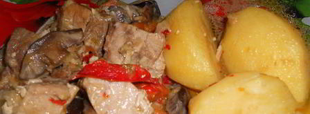 жаркое с грибами в мультиварке. Шаг 8