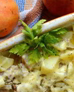 Жаркое с грушами