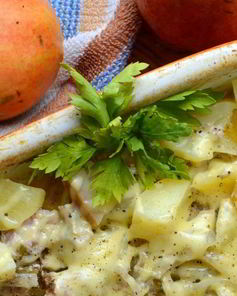 Жаркое с грушами