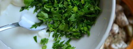 жаркое с шампиньонами в горшочке. Шаг 5