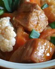 Жаркое с цветной капустой