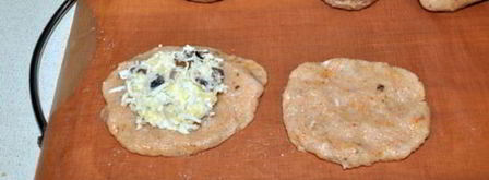 фаршированные куриные зразы. Шаг 6