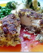 Гречнево-куриные зразы с сыром