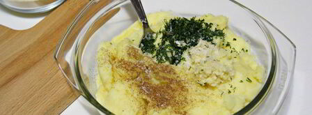 картофельные зразы с креветками. Шаг 4