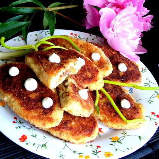 Рецепт картофельных зраз с печенью