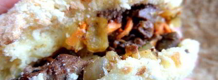 картофельные зразы с печенью. Шаг 19