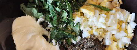 куриные зразы с грибами и базиликом. Шаг 4