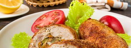 куриные зразы с лисичками. Шаг 14