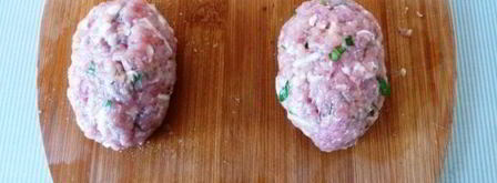 мясные зразы с начинкой из курицы. Шаг 11