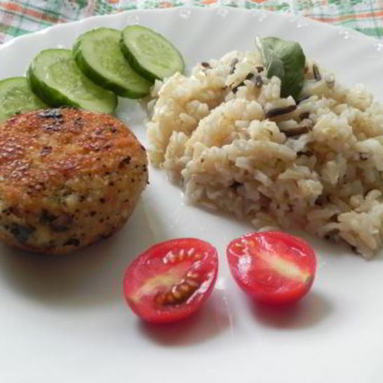 Рецепт рыбных зраз с грибами и луком