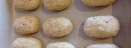 зразы картофельные с мясом в духовке. Шаг 7