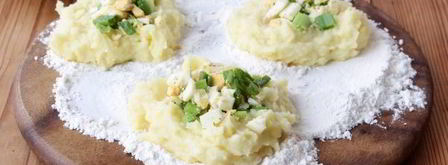 зразы картофельные с яйцом и луком. Шаг 6