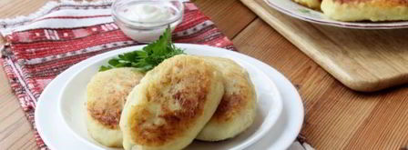 зразы картофельные с яйцом и луком. Шаг 9