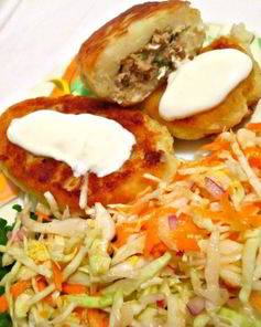 Зразы куриные с яйцом