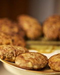 Зразы мясные с грибами