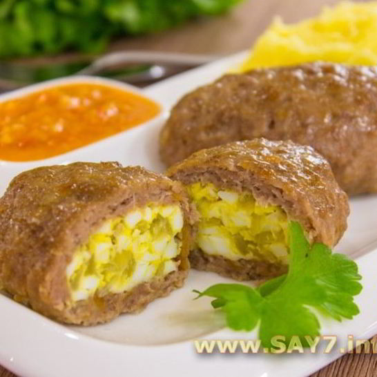 Рецепт зраз мясных с яйцом и луком