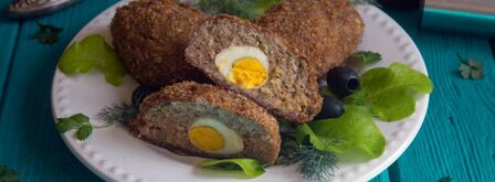 зразы мясные с яйцом. Шаг 16