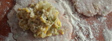 зразы с геркулесом и жареным луком. Шаг 5