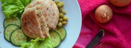 зразы с геркулесом и жареным луком. Шаг 7