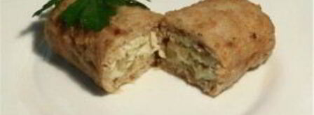 зразы с грибами и яйцом. Шаг 7