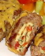 Зразы в сырно-чесночном соусе