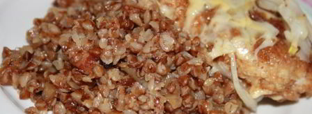 ароматная гречка с луком и беконом. Шаг 6