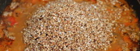 гречка по-флотски. Шаг 7