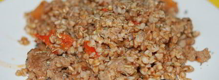 гречка по-флотски. Шаг 9